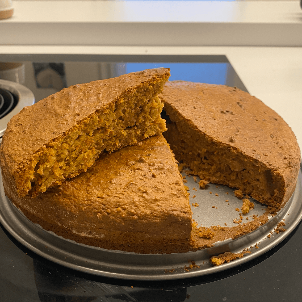 torta di carote e mandorle